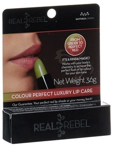 REAL REBEL, REAL REBEL Luxury Lip Balm Colour Perfect (1 Stück), REAL REBEL Colour Perfect Luxury Lip Balm (3,6g)