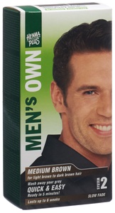 Henna Plus, Henna Plus Mens Own Syst2 mittel-braun (1 Stück), HENNA PLUS Men's Own System 2 Medium Brown (1 Stk)