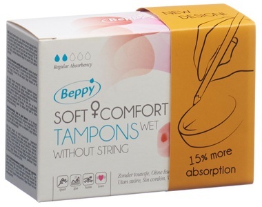Beppy Soft, Beppy Soft Comfort Tampons Wet (2 Stück), Beppy Soft Comfort Tampons Wet (2 Stk)