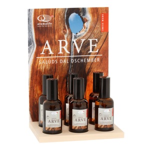 Aromalife, aromalife ARVE Display Raumspray 24 x 100ml (1 Stück), Aromalife Arve Raumspray (24x100ml)