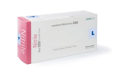 cosaLine, cosaLine Untersuchungshandschuhe L Nitril Eco blau puderfrei (200 Stück), cosaLine Untersuchungshandschuhe L Nitril Eco blau puderfrei