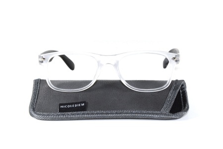 Nicole Diem, Nicole Diem Lesebrille 2.50dpt Act cry-blk (1 Stück), Nicole Diem Lesebrille 2.50dpt Act crystal-black