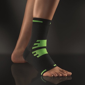 bort, bort Sport Knöchelbandage L schwarz (1 Stück), BORT ActiveColor Sport Knöchelbandage L schwarz/grün