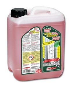 Vepochrom, Vepochrom Forte Entkalker-Reiniger (5 lt), vepochrom Forte Entkalker-Reiniger Duschkabinen-Entkalker extra-stark metallverträglich