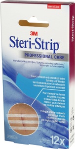3m, 3M 6x75mm weiss verstärkt (12x3 Stück), 3M Steri-Strip? Steriles selbstklebendes Hautnahtmaterial 6 x 75 mm weiß