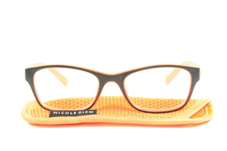 Nicole Diem, Nicole Diem Lesebrille 3.00dpt orange-blk (1 Stück), Lesebrille 3.00dpt orange-black (1 Stück)