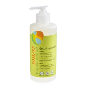 Sonett, Sonett Geschirrspülmittel Lemon Pumpspender (300 ml), Sonett Geschirrspülmittel Lemon (300ml)