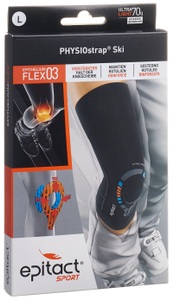 Epitact, Epitact Sport Physiostrap Ski XS 32-35cm (1 Stück), Epitact Sport Physiostrap Kniebandage SKI XS 32-35cm