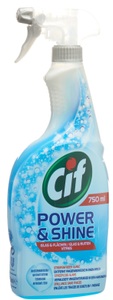 Cif, CIF Glasreiniger POWER+SHINE 750 ml, Cif Power & Shine Glas Spray (750ml)