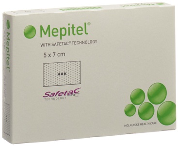 Mepitel, Mepitel Wundauflage 5x7cm Silikon (5 Stück), Mepitel Wunddistanzgitter 5x7cm (5 Stk)