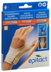 Epitact, Epitact starre Daumenbandage NACHT M 15-17cm links (1 Stück), Epitact starre Daumenbandage NACHT M 15-17cm links