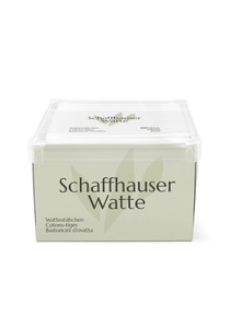 Schaffhauser, Schaffhauser Wattestäbchen Hygienic (200 Stück), SCHAFFHAUSER Wattestäbchen Hygienic (200 Stk)