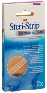 3m, 3M 3x75mm weiss verstärkt (2x5 Stück), 3M Steri-Strip 3x75mm weiss verstärkt (2x5 Stk)