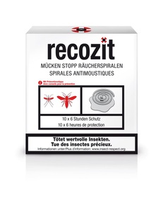 recozit, recozit Mücken Stopp Räucherspirale (5x2 Stück), Recozit Mücken Stopp Räucherspiralen (5x2 Stk)