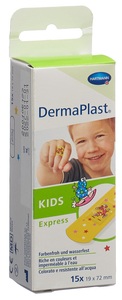 DermaPlast, DermaPlast Kids Express Strips 19x72mm (15 Stück), DermaPlast Kids Express Strips 19x72mm (15 Stk)