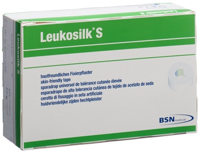 Leukosilk, Leukosilk Heftpflaster 9.2mx5cm weiss (6 Stück), Leukosilk S Heftpflaster 9.2mx5cm weiss 6 Stk