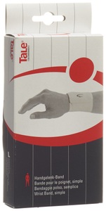 Tale, Tale Handgelenk Bandage Velcro 7.5cm weiss (1 Stück), TaLe Handgelenk Bandage Velcro, 7.5cm, weiss (1 Stk)