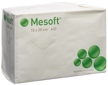 Mesoft, Mesoft Kompressen 10x20cm unsteril (100 Stück), Mesoft Kompressen 10x20cm (100 Stk)