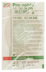 Pro Ophta, Pro Ophta Augenverband durchsichtig L (1 Stück), Pro-ophta S Augenverband L durchsichtig (1 Stk)