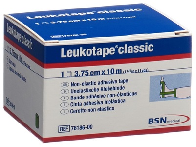 Leukotape, Leukotape classic Pflasterband 10mx3.75cm grün (1 Stück), Leukotape classic Pflasterband grün (10m x 3.75cm)