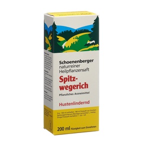 Schoenenberger, Schoenenberger Spitzwegerich Heilpflanzensaft (200 ml), schoenenberger Spitzwegerich Heilpflanzensaft (200ml)