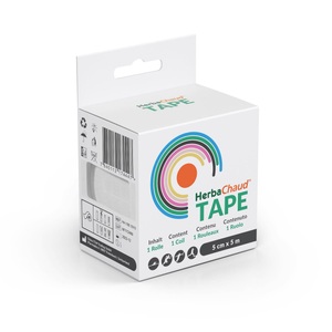 Herbachaud, HerbaChaud Tape 5cmx5m weiss (1 Stück), HerbaChaud Tape 5cmx5m weiss
