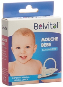 Belvital, Belvital™ Baby Nasensauger, BELVITAL Nasensekret Absauger (1 Stk)