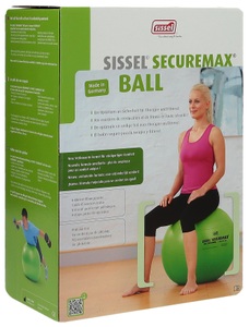 Sissel, Sissel® Securemax Ball violett 55 cm, SISSEL Gymnastikball »Ball Ø 55 cm«