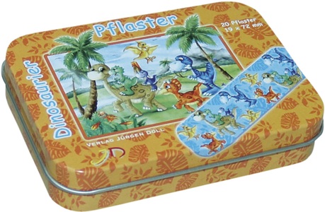 Döll, Döll Heftpflaster 19x72mm Dinosaurier (20 Stück), Döll Heftpflaster 19x72mm Dinosaurier Ds 20 Stk