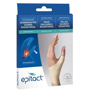 Epitact, Epitact flexible Aktivitäts-Daumenbandage M 15-17cm links (1 Stück), epitact Flexible Daumenbandage M links (1 Stk)