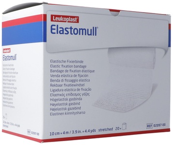 Elastomull, Elastomull elastische Fixierbinde 4mx10cm in Polypropylen (20 Stück), Elastomull elastische Fixierbinde 4mx10cm in Polypropylen
