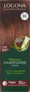 Logona, Logona Creme 230 Maronenbraun Pflanzen-Haarfarbe Creme 150ml, LOGONA Naturkosmetik Pflanzen-Haarfarbe Creme 230 Maronenbraun