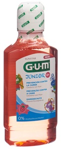 GUM, GUM Junior Mundspülung (ab 6 Jahren) (300 ml), SUNSTAR GUM Junior Mundspülung ab 6 Jahren (300ml)