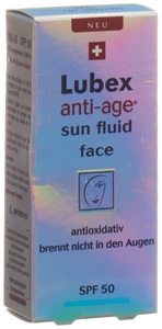 Lubex anti-age, Lubex anti-age sun fluid face SPF 50 (30 ml), Lubex Anti-Age Face Sun Fluid SPF50 (30ml)