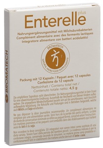 ENTERELLE, ENTERELLE Plus Kapsel (12 Stück), ENTERELLE PLUS BROMATECH Kapseln (12 Stk)