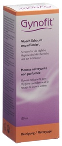 Gynofit, Gynofit Wasch-Schaum (120 ml), Gynofit® Waschschaum unparfümiert