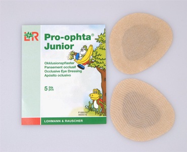 Pro Ophta, Pro Ophta Junior Augenpflaster maxi 7.0x5.9cm (5 Stück), Pro-ophta Junior Augenpflaster maxi 7.0x5.9cm