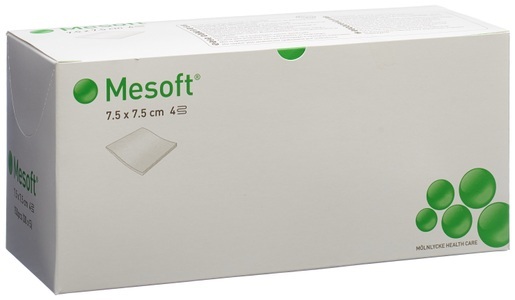 Mesoft, Mesoft Kompressen 7.5x7.5cm steril (30x5 Stück), Mesoft NW Kompressen 7.5x7.5cm st 30 x 5 Stk