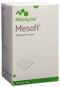 MOLNLYCKE HEALTHCARE, MOLNLYCKE HEALTHCARE Mesoft® Vliesstoffkompressen steril 10 x 10 cm, Mölnlycke® Mesoft®