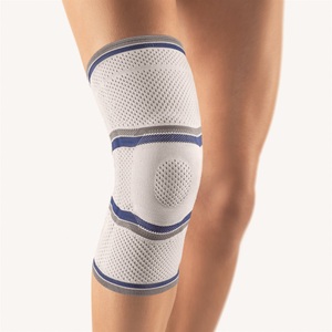 bort, bort Eco Knieband Silic XXL+ grau (1 Stück), BORT Med StabiloGen Eco Kniebandage Gr5+ silber