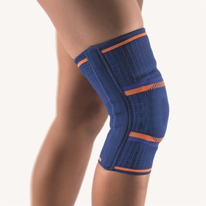 bort, bort Eco Knieband d-26/f-32cm kids blau (1 Stück), BORT KIDS StabiloGen Eco Kniebandage Kinder blau