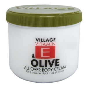 Village, Village Body Cream (500 ml), Village Vitamin E Village Vitamin E Bodycream Olive koerpercreme 500.0 ml