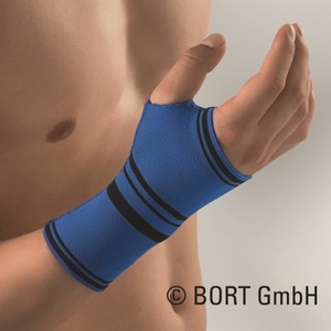 bort, bort Daumen-Hand-Bandage XL blau (1 Stück), BORT ActiveColor Daumen-Hand-Bandage XL blau