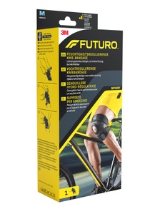 Futuro, FUTURO Kniebandage M (1 Stück), Futuro? Sport Feuchtigkeitsspendende Kniestütze M