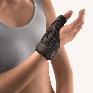 bort, bort Daumenschiene lang L schwarz (1 Stück), BORT Med SOFT Daumenschiene lang L -21cm schwarz