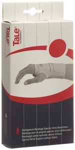 Tale, Tale Handgelenk Bandage ohne Schiene 15cm links weiss (1 Stück), Tale Handgelenk Bandage ohne Schiene 15cm links weiss