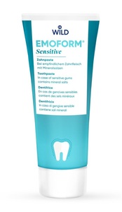 Emoform, Emoform Sensitive Zahnpaste (75 ml), Emoform Sensitive Zahnpaste Tube 75 ml
