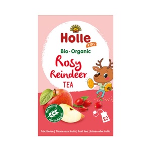 Holle, Holle Rosy Reindeer Früchtetee Bio (20x2 g), Bio-Rosy Reindeer Tea (44g)