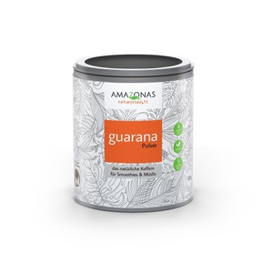 AMAZONAS Naturprodukte, AMAZONAS Naturprodukte Guarana, Pulver, AMAZONAS Guarana Pulver 100% pur (100g)