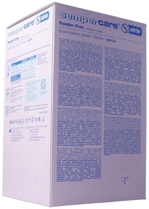 Sempercare, Sempercare Nitrile S steril ungepudert (50x2 Stück), Semparcare Samt steril Taille S